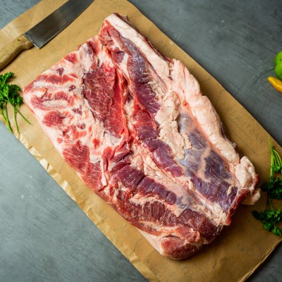 Свинина ребрышки мясные 900 г - купить в Моксохе