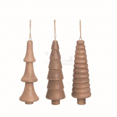 Набор из 3 натуральных украшений-шишек - купить в Моксохе