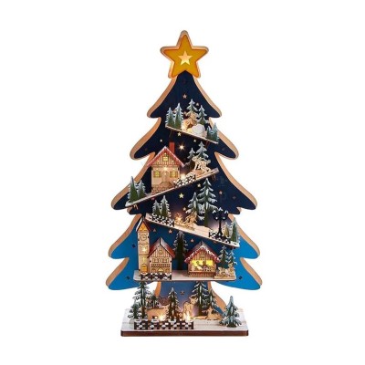 Деревянная ёлка 60 см - купить в Моксохе