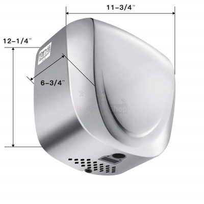 Скоростная сушилка рук TurboHand 2100 - купить в Моксохе