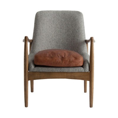 Кресло с деревянным каркасом - купить в Моксохе