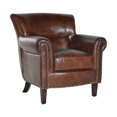 Кожаное кресло классическое - купить в Моксохе