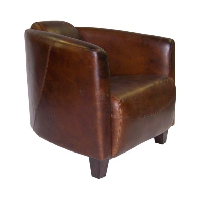 Кресло с кожаной обивкой - купить в Моксохе